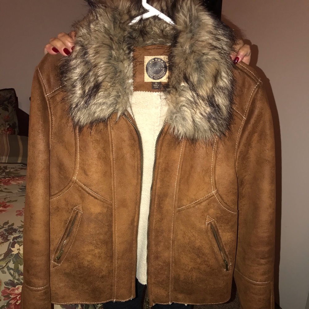 Fur coat